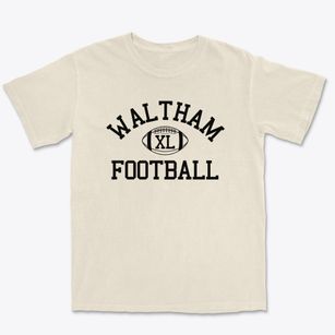 Waltham High School Classic Football Premium Heavyweight T-shirt