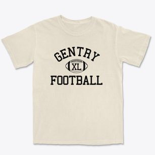 Gentry High School Classic Football Premium Heavyweight T-shirt
