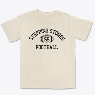 Stepping Stones Montessori School Classic Football Premium Heavyweight T-shirt