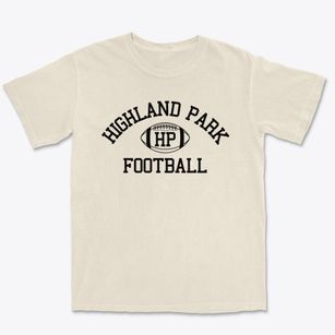 Highland Park Junior High School Classic Football Premium Heavyweight T-shirt