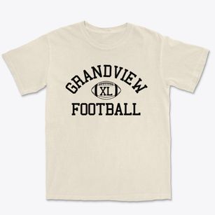 Grandview Christian School Classic Football Premium Heavyweight T-shirt