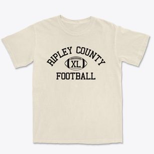 Ripley County R4 School Classic Football Premium Heavyweight T-shirt