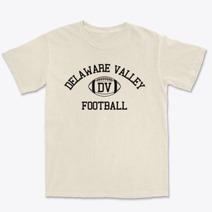 Delaware Valley School Classic Football Premium Heavyweight T-shirt