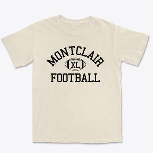 Montclair High School Classic Football Premium Heavyweight T-shirt