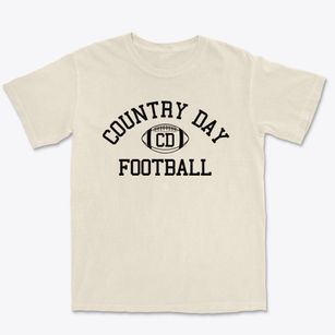 Mark Country Day School Classic Football Premium Heavyweight T-shirt