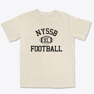 New York State School For The Blind Classic Football Premium Heavyweight T-shirt
