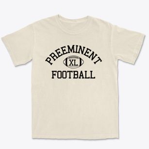 Preeminent Charter School Classic Football Premium Heavyweight T-shirt