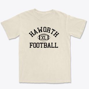 Haworth High School Classic Football Premium Heavyweight T-shirt