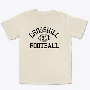 Crosshill Christian School Classic Football Premium Heavyweight T-shirt