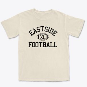 Eastside Christian School Classic Football Premium Heavyweight T-shirt