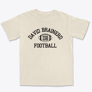 David Brainerd Christian School Classic Football Premium Heavyweight T-shirt