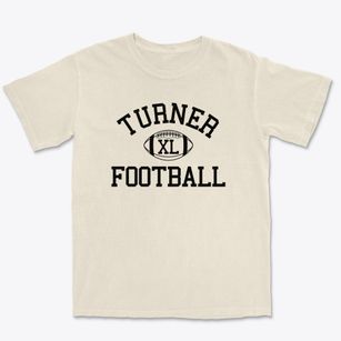 Robert Turner College And Career High School Classic Football Premium Heavyweight T-shirt