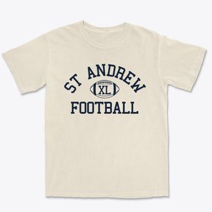 St Andrew Parish Classic Football Premium Heavyweight T-shirt