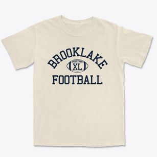 Brooklake Christian School Classic Football Premium Heavyweight T-shirt