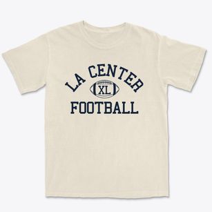 La Center High School Classic Football Premium Heavyweight T-shirt