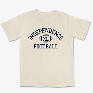 Independence Christian School Classic Football Premium Heavyweight T-shirt