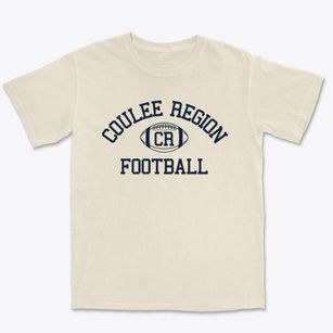 Coulee Region Christian Classic Football Premium Heavyweight T-shirt