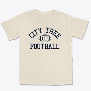 City Tree School Classic Football Premium Heavyweight T-shirt