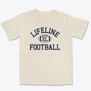 Lifeline Charter High School Classic Football Premium Heavyweight T-shirt