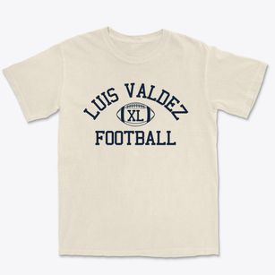 Luis Valdez Leadership Academy Classic Football Premium Heavyweight T-shirt