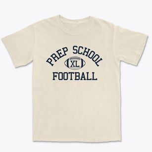 Prep School 3 Rich Classic Football Premium Heavyweight T-shirt