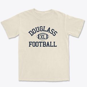 Douglass Classic Football Premium Heavyweight T-shirt