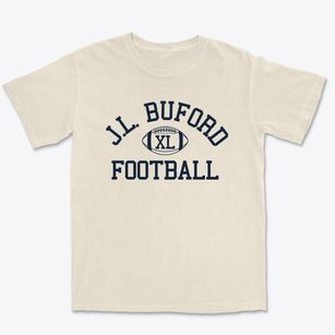 J.l. Buford Intermediate Center School Classic Football Premium Heavyweight T-shirt