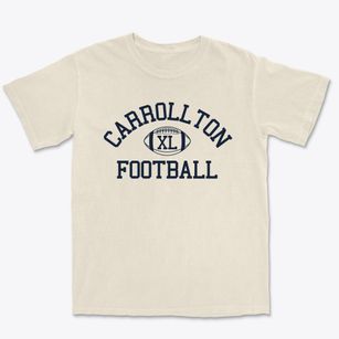 Carrollton High School Classic Football Premium Heavyweight T-shirt