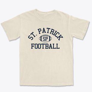 Saint Patrick School Classic Football Premium Heavyweight T-shirt