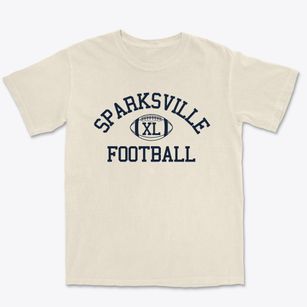 Sparksville Grade Center Classic Football Premium Heavyweight T-shirt
