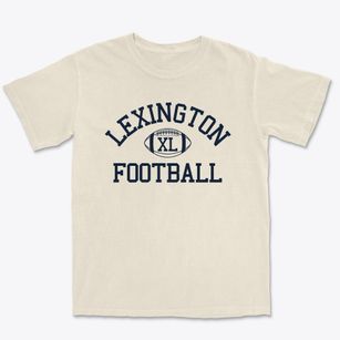 Lexington School Classic Football Premium Heavyweight T-shirt