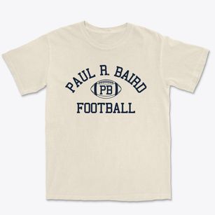 Paul R. Baird Jr. High Classic Football Premium Heavyweight T-shirt