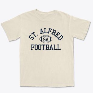 Saint Alfred School Classic Football Premium Heavyweight T-shirt