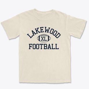 Lakewood Center Classic Football Premium Heavyweight T-shirt