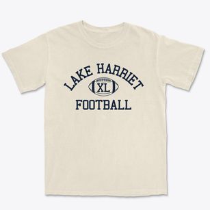 Lake Harriet Lower School Classic Football Premium Heavyweight T-shirt