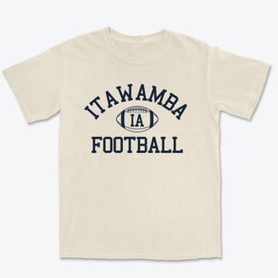 Itawamba Agricultural High School Classic Football Premium Heavyweight T-shirt