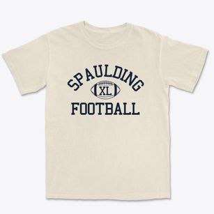 Spaulding High School Classic Football Premium Heavyweight T-shirt