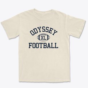 Odyssey Charter School Classic Football Premium Heavyweight T-shirt