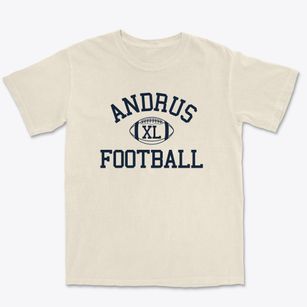 Andrus Childrens Home Classic Football Premium Heavyweight T-shirt