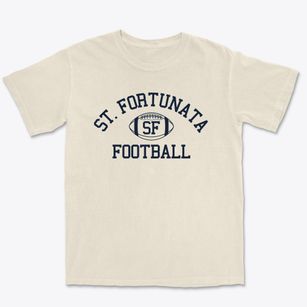 Saint Fortunata School Classic Football Premium Heavyweight T-shirt
