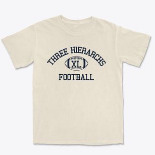 Three Hierarchs Parochial School Classic Football Premium Heavyweight T-shirt