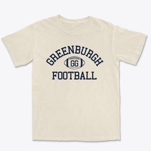 Greenburgh Graham School Classic Football Premium Heavyweight T-shirt