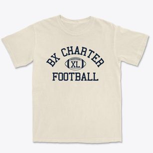 Bronx Charter School For Better Learning Classic Football Premium Heavyweight T-shirt
