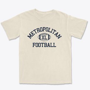 Metropolitan High School Classic Football Premium Heavyweight T-shirt