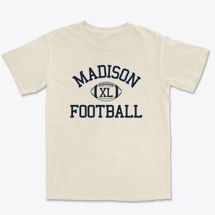Madison High School Classic Football Premium Heavyweight T-shirt