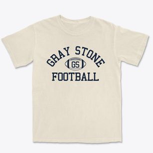 Gray Stone Day School Classic Football Premium Heavyweight T-shirt