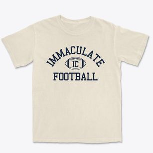 Immaculate Conception School Classic Football Premium Heavyweight T-shirt