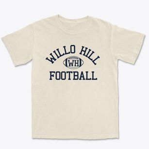 Willo Hill Christian School Classic Football Premium Heavyweight T-shirt