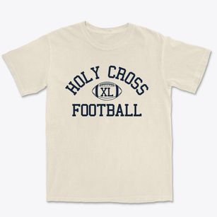 Holy Cross Early Childhood Education Classic Football Premium Heavyweight T-shirt
