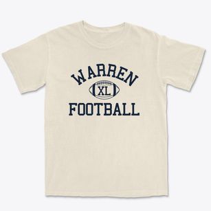 Warren Area High School Classic Football Premium Heavyweight T-shirt